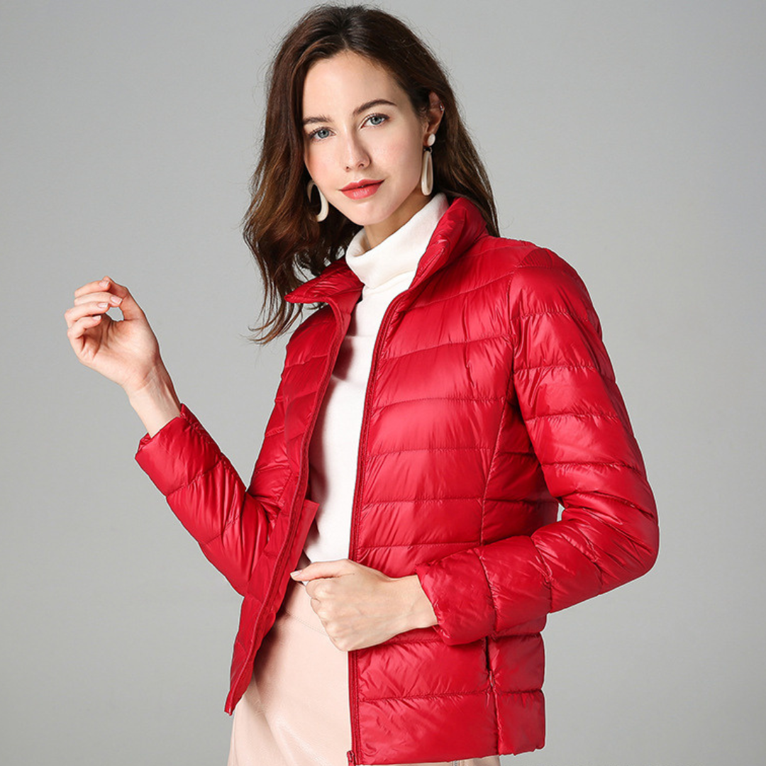 Aurora - New Ultralight Jacket with White Duck Feathers